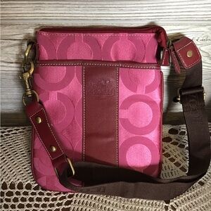 Faux Coach Crossbody purse